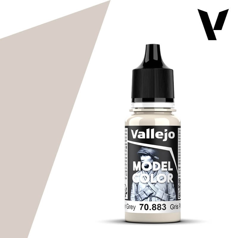 Zdjęcie dodatkowe produktu Vallejo 70883 Silver Grey Model Color Farba