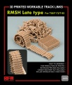 Zdjęcie dodatkowe produktu 3D Printed Workable Track Links RMSH Late Type For T-55/T-72/T-62 1:35 Rye Field Model 2058
