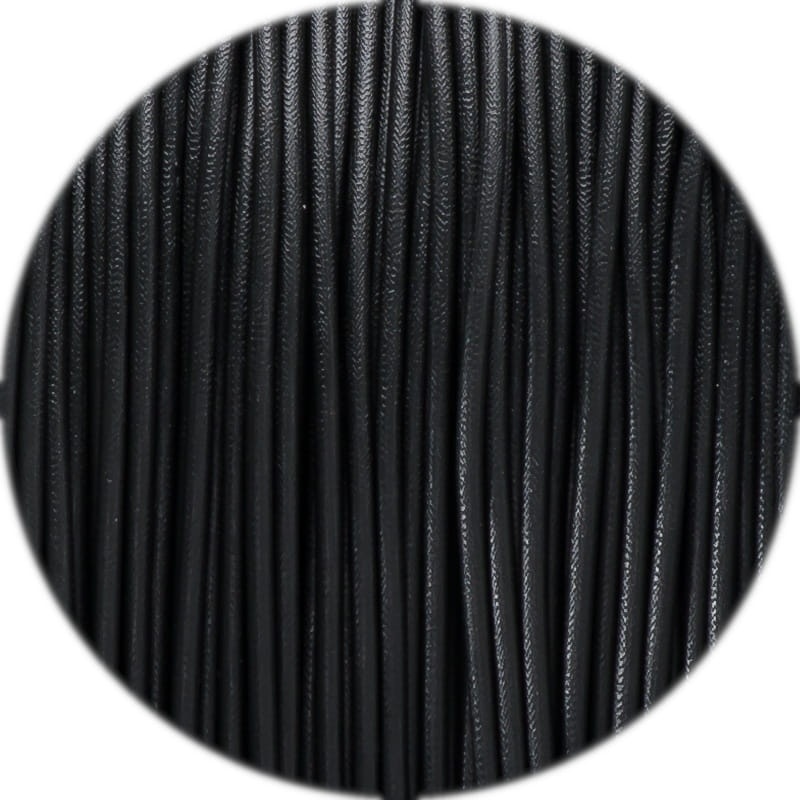 Zdjęcie dodatkowe produktu Filament Fiberlogy FiberFlex 40D Black 1,75 mm 0,85kg