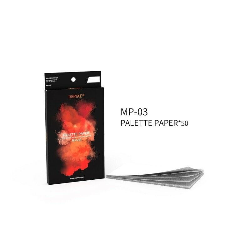 Zdjęcie dodatkowe produktu Zestaw papierów do mokrej palety DSPIAE MP-01 DSPIAE 56106 MP-03