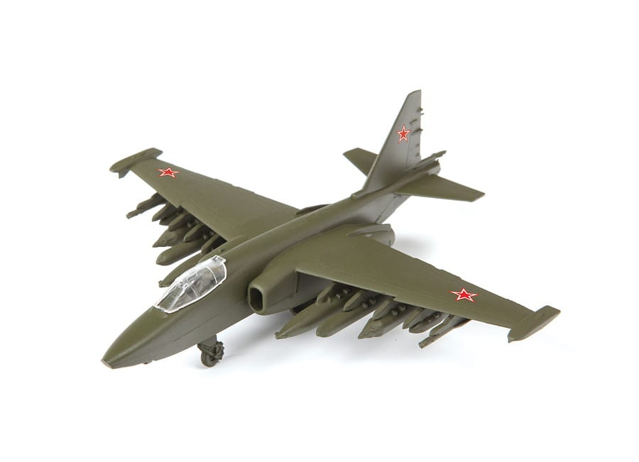 Zdjęcie dodatkowe produktu Radziecki samolot szturmowy SU-25 1:144 Zvezda 7431