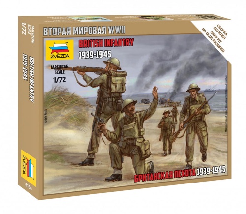 Brytyjska piechota 1939-1945 1:72 Zvezda 6166