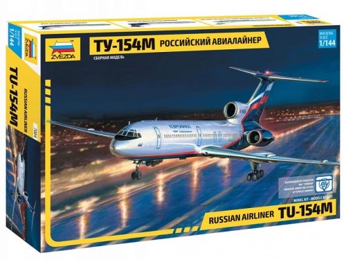 Tupolev Tu-154M 1:144 Zvezda 7004
