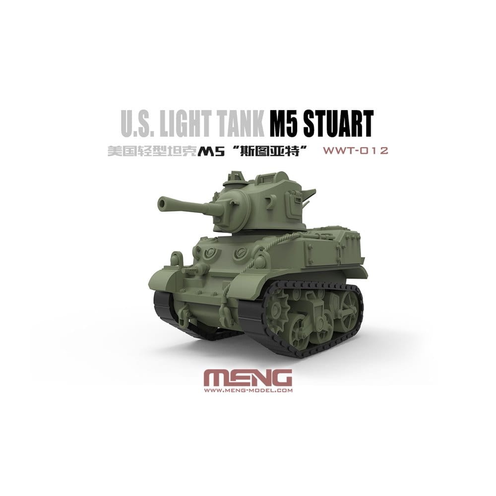 Zdjęcie dodatkowe produktu World War Toons M5 Stuart Meng WWT012