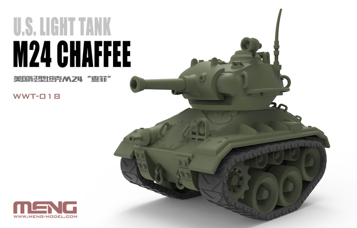 Zdjęcie dodatkowe produktu US Light Tank M24 Chaffee Meng WWT018