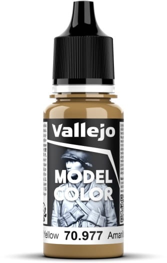 Zdjęcie główne produktu Vallejo 70977 Desert Yellow Model Color Farba