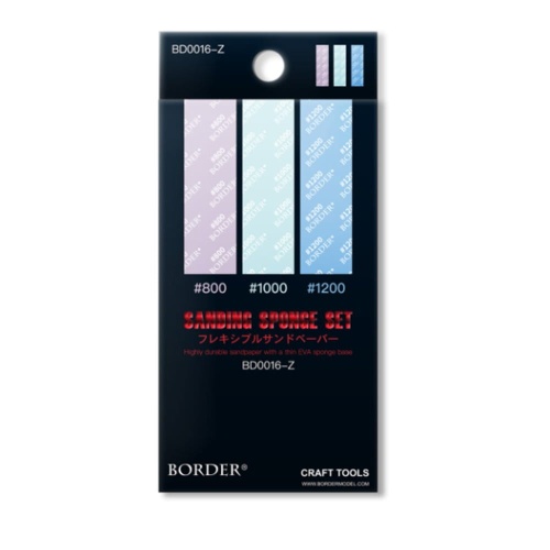 Sanding Sponge Set Border Model BD0016-Z