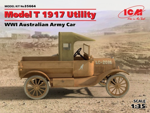 Model T 1917 Utility 1:35 ICM 35664