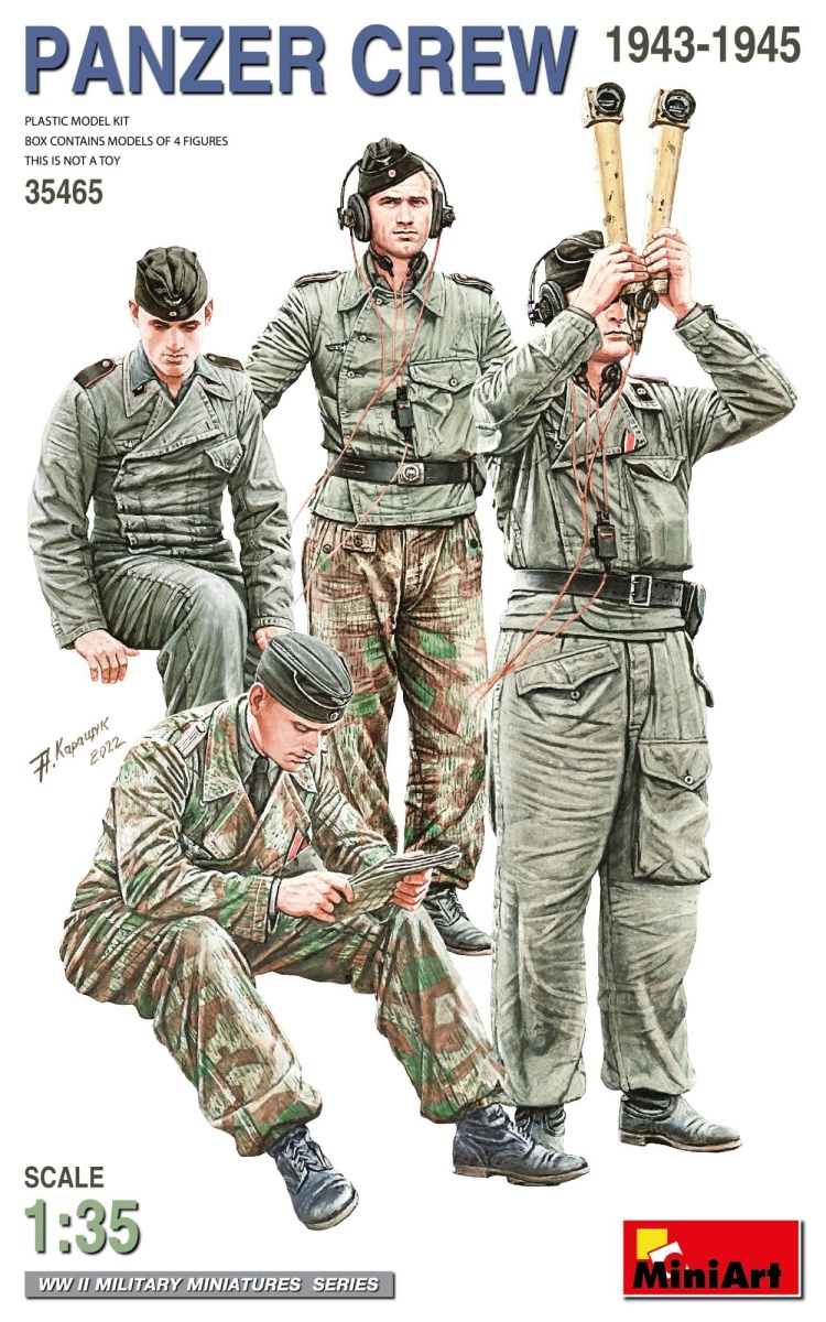 Zdjęcie główne produktu Panzer Crew 1943-1945 1:35 MiniArt 35465