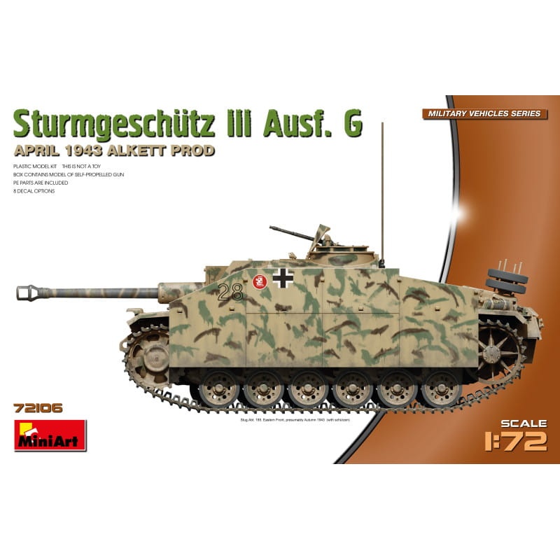 Zdjęcie główne produktu StuG III Ausf. G 1:72 MiniArt 72106