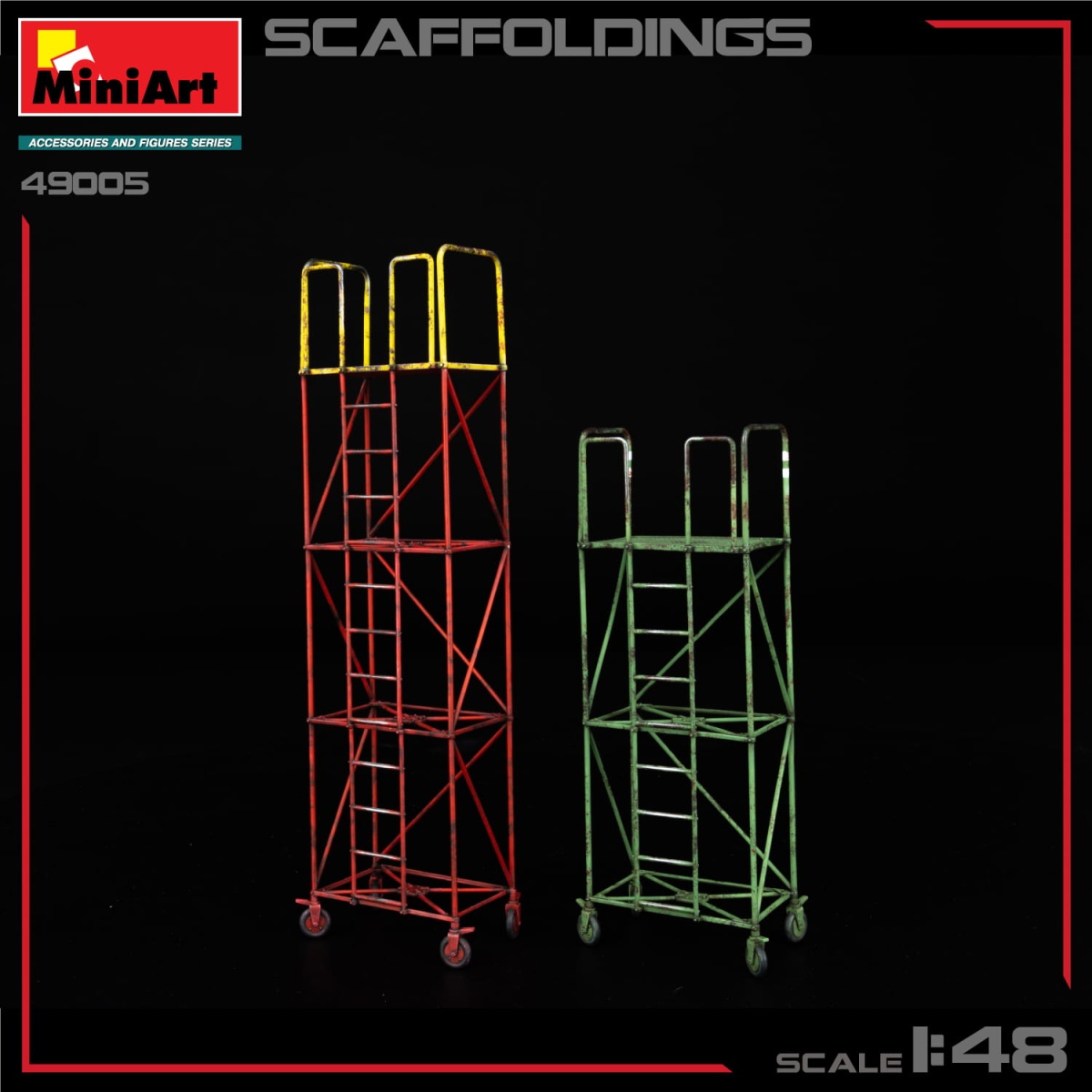 Zdjęcie dodatkowe produktu Scaffoldings 1:48 MiniArt 49005