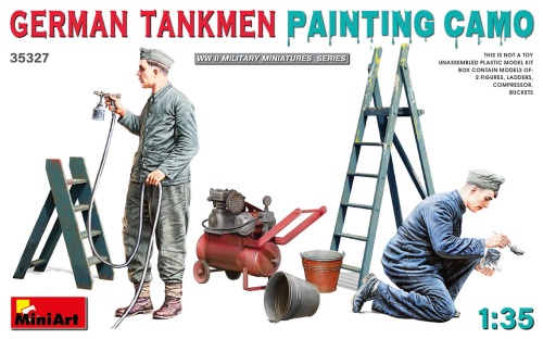 German Tankmen Camo Painting 1:35 MiniArt 35327