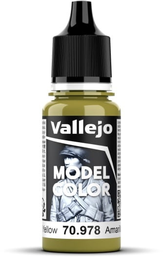Zdjęcie główne produktu Vallejo 70978 Dark Yellow Model Color Farba