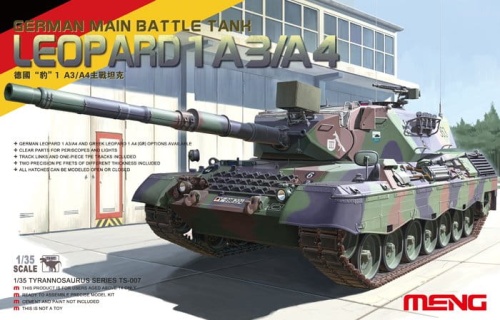 German Main Battle Tank Leopard 1 A3/A4 1:35 Meng TS007