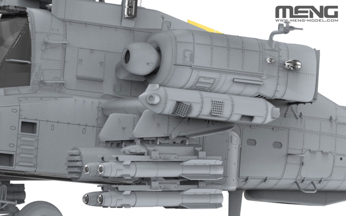 Zdjęcie dodatkowe produktu Boeing AH-64D Apache Longbow 1:35 Meng QS004