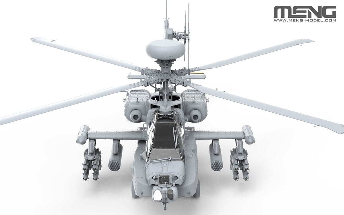 Zdjęcie dodatkowe produktu Boeing AH-64D Apache Longbow 1:35 Meng QS004