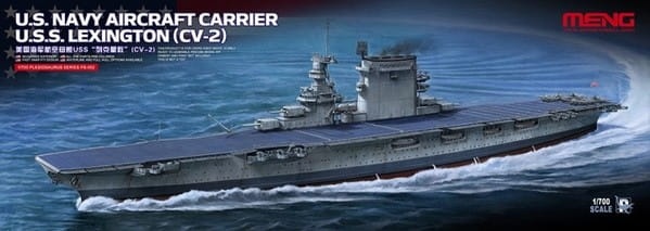 Zdjęcie główne produktu U.S. Navy Aircraft Carrier U.S.S. Lexington (CV-2) 1:700 Meng PS002