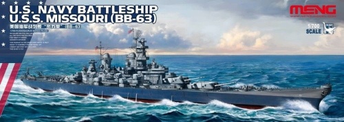 U.S. Navy Battleship Missouri (BB-63) 1:700 Meng PS004