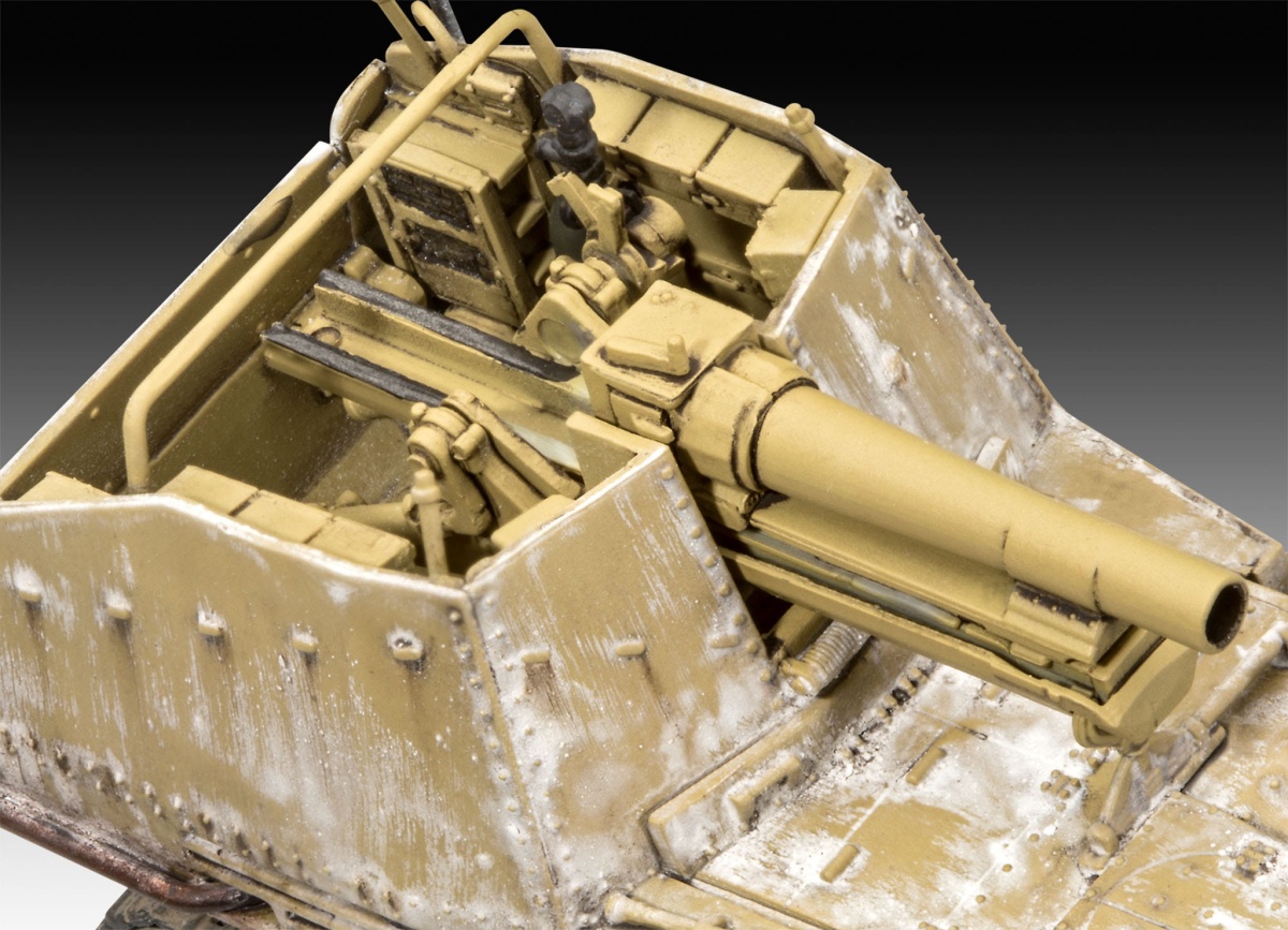 Zdjęcie dodatkowe produktu Sturmpanzer 38(t) Grille Ausf. M 1:72 Revell 03315