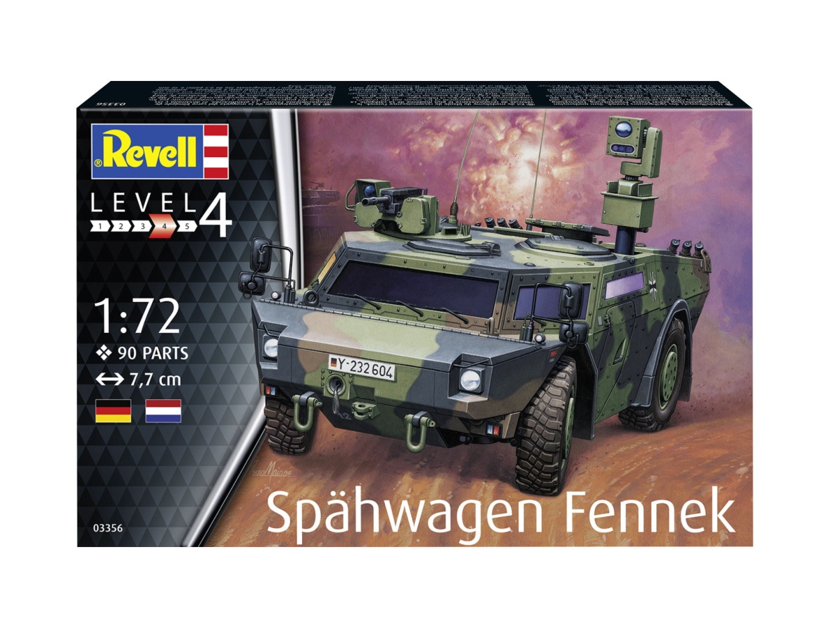 Zdjęcie dodatkowe produktu Spahwagen Fennek 1:72 Revell 03356