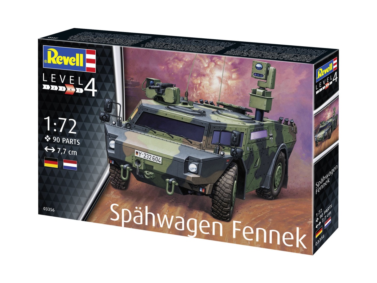 Zdjęcie dodatkowe produktu Spahwagen Fennek 1:72 Revell 03356