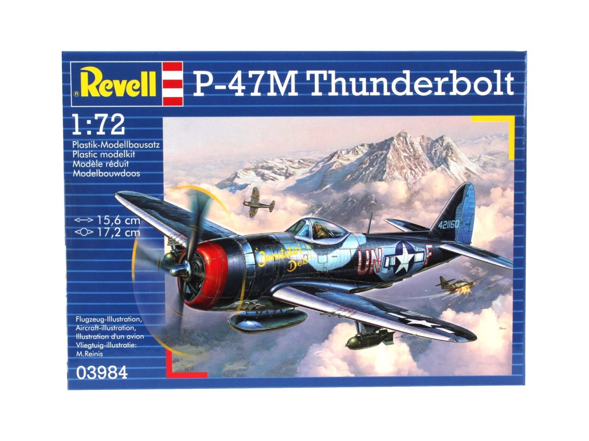 Zdjęcie główne produktu P-47 M Thunderbolt 1:72 Revell 03984