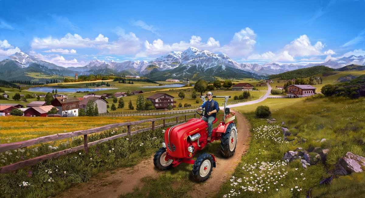 Zdjęcie dodatkowe produktu Porsche Junior 108 - Farming Simulator Edition 1:24 Revell 07823