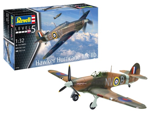 Hawker Hurricane Mk IIb 1:32 Revell 04968