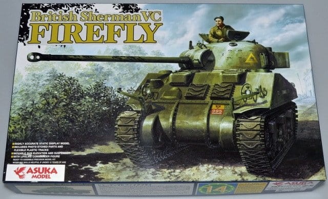 Zdjęcie główne produktu British Sherman 5C Firefly 1:35 Asuka 35-009