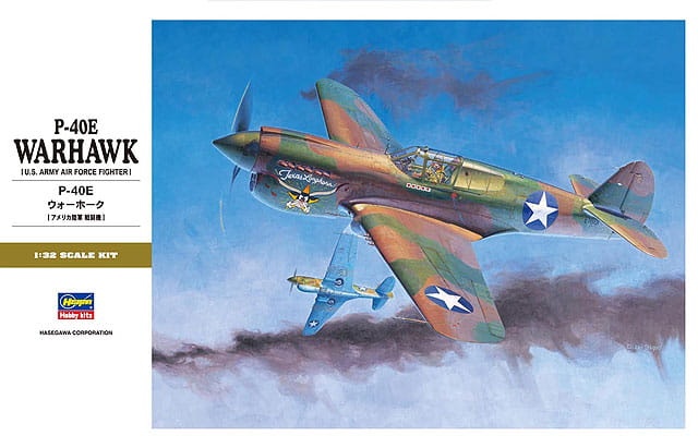 Zdjęcie główne produktu P-40E Warhawk 1:32 Hasegawa ST29