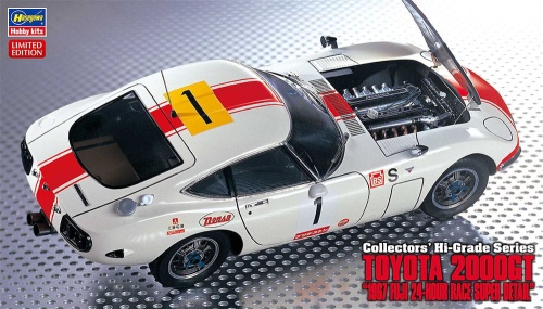 Toyota 2000GT 1967 Fuji 24-Hour Race Super Detail 1:24 Hasegawa CH53