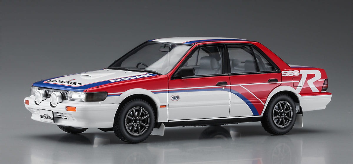 Zdjęcie dodatkowe produktu Nissan Bluebird 4Door Sedan SSS-R (U12) Late (1990) 1:24 Hasegawa 20521