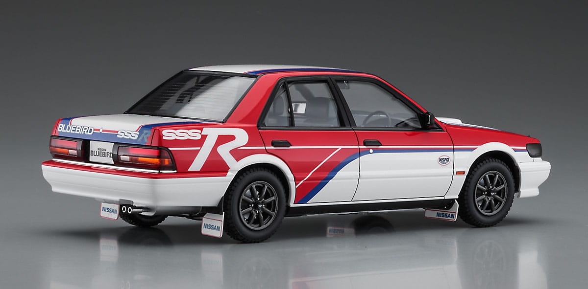 Zdjęcie dodatkowe produktu Nissan Bluebird 4Door Sedan SSS-R (U12) Late (1990) 1:24 Hasegawa 20521