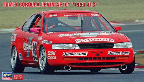 Toyota Corolla Levin AE101 Toms 1993 JTC 1:24 Hasegawa 20542