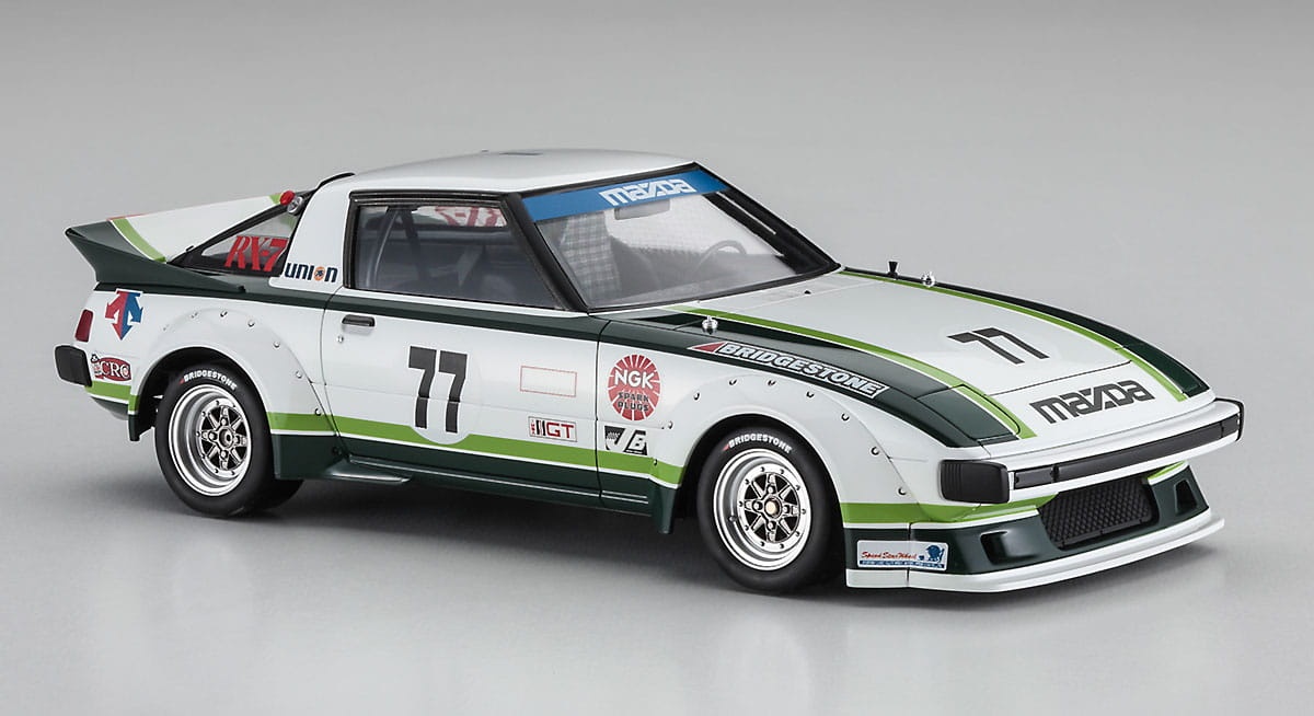 Zdjęcie dodatkowe produktu Mazda Savanna RX-7 (SA22C) 1979 Portland Car No.77 1:24 Hasegawa 20661