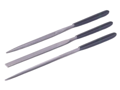 Zdjęcie główne produktu Zestaw pilników modelarskich (3szt.) Tamiya 74046
