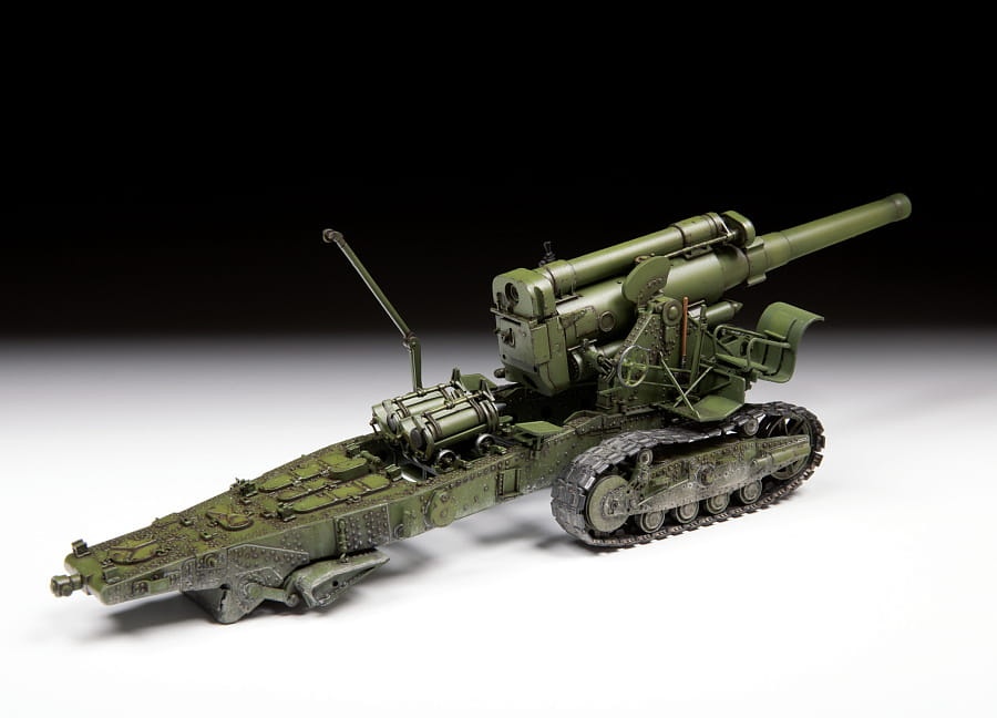 Zdjęcie dodatkowe produktu Soviet 203-mm hotwizer M1931 B-4 1:35 Zvezda 3704