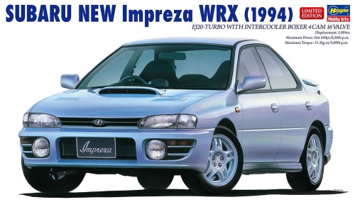 Subaru Impreza WRX (1994) 1:24 Hasegawa 20675