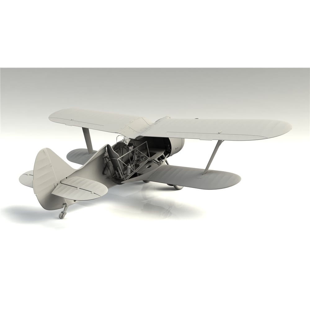 Zdjęcie dodatkowe produktu Polikarpov I-153 WWII China Guomindang Air Force Fighter 1:32 ICM 32012