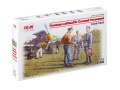 Zdjęcie dodatkowe produktu German Luftwaffe Ground Personnel (1939-1945) 1:48 ICM 48085