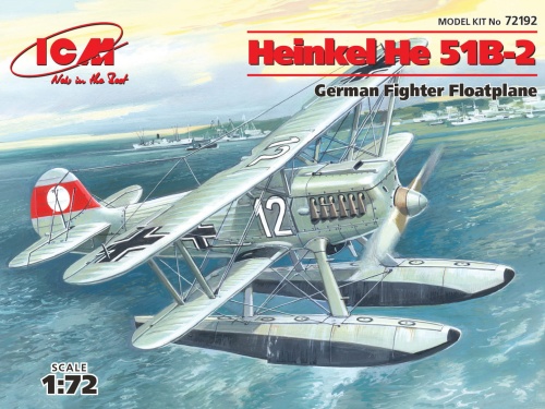Heinkel He 51B-2 1:72 ICM 72192