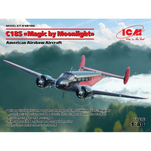 Beech C18S 1:48 ICM 48186