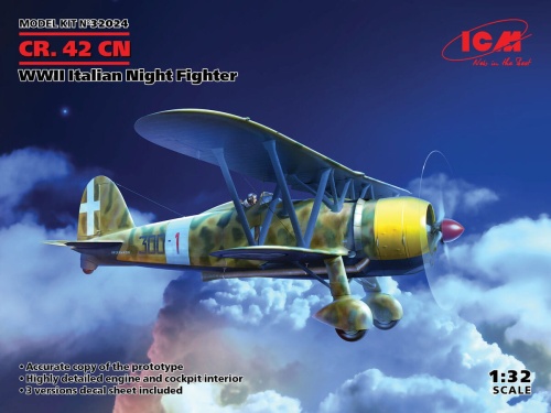 CR. 42CN WWII Italian Night Fighter 1:32 ICM 32024