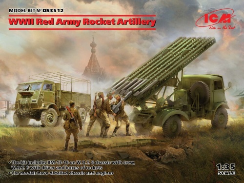 WWII Red Army Rocket Artillery 1:35 ICM DS3512