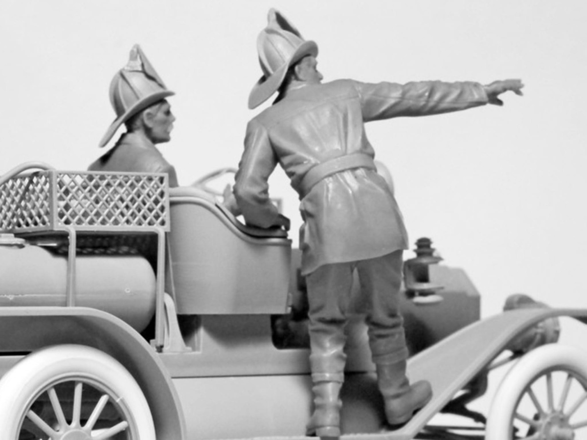 Zdjęcie dodatkowe produktu American Fire Truck Crew (1910s) 1:24 ICM 24006