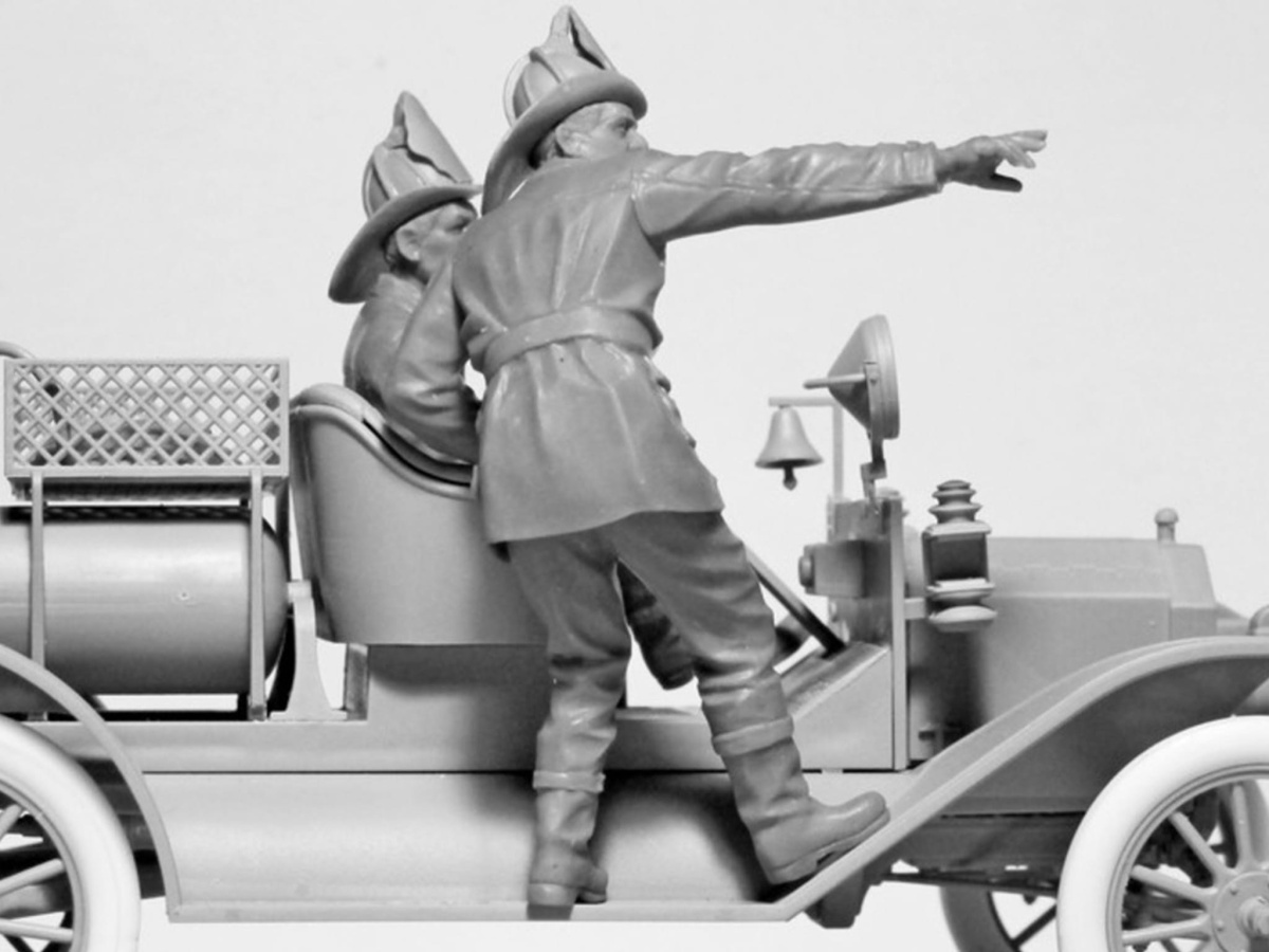 Zdjęcie dodatkowe produktu American Fire Truck Crew (1910s) 1:24 ICM 24006