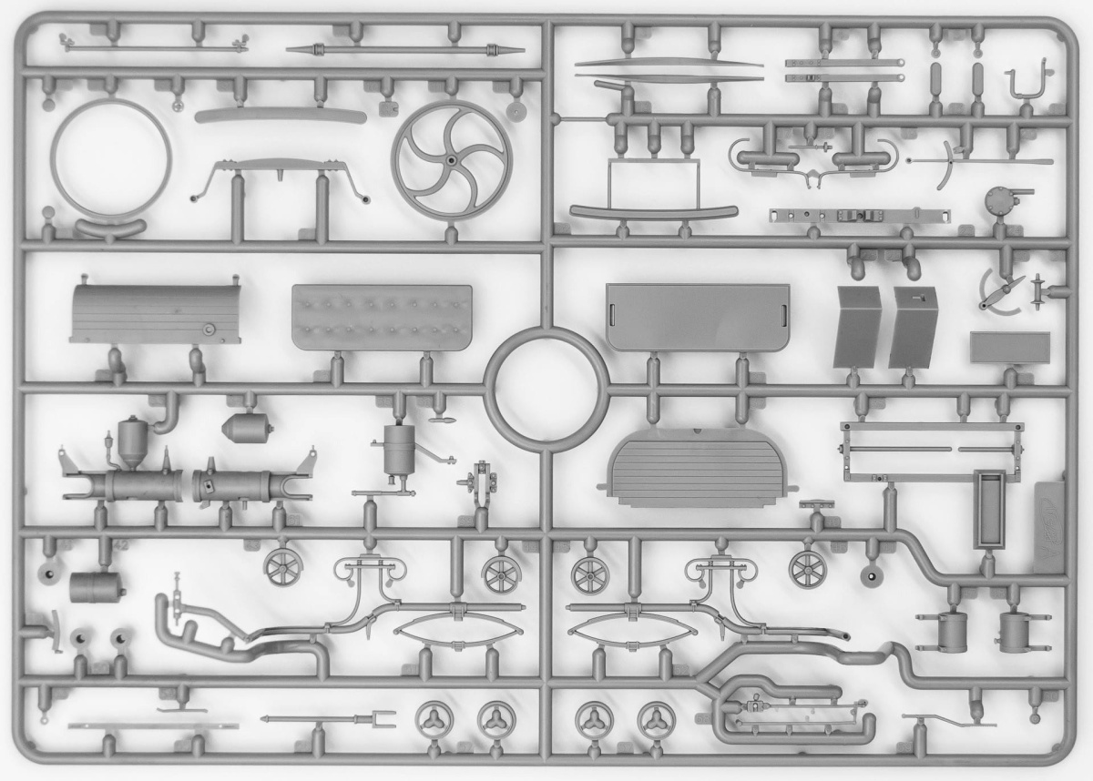 Zdjęcie dodatkowe produktu Benz Patent-Motorwagen 1886 EASY version 1:24 ICM 24042
