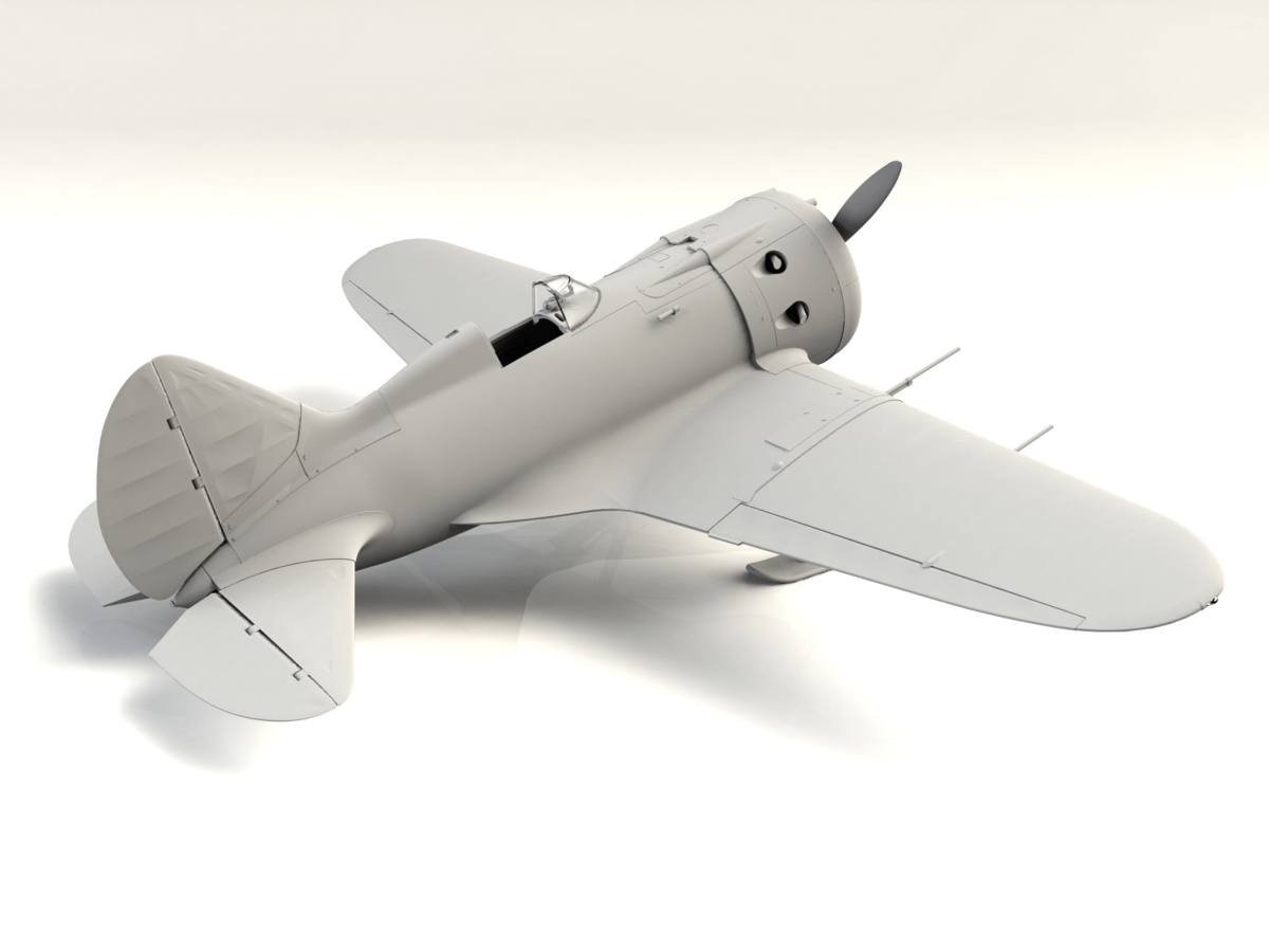 Zdjęcie dodatkowe produktu I-16 type 17 1:32 ICM 32005