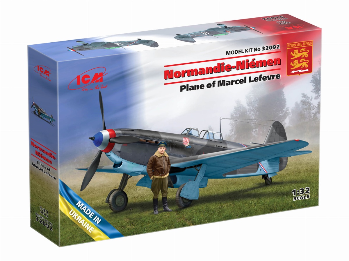 Zdjęcie dodatkowe produktu Normandie-Niemen. Plane of Marcel Lefevre 1:32 ICM 32092