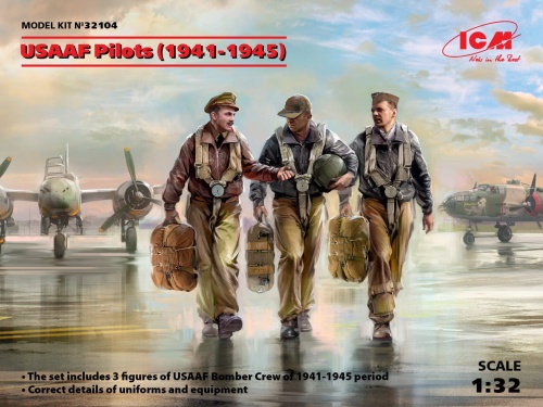 USAAF Pilots (1941-1945) 1:32 ICM 32104